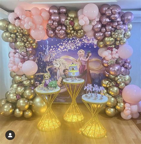 Rapunzel Birthday Party, Princess Birthday Party Decorations, 1st Birthday Party For Girls ...