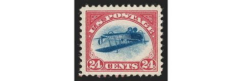 Inverted Jenny Postage Stamp