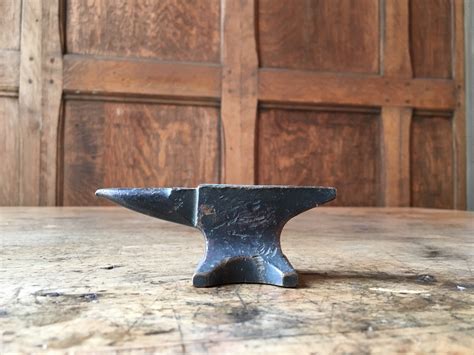 Vintage Anvil, Small Copper Desktop Jewelers Anvil, Mini Anvil ...