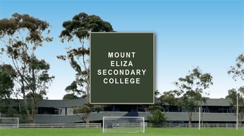 MOUNT ELIZA SECONDARY COLLEGE – FITZGABRIELS SCHOOLS