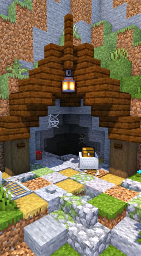 Minecraft Mineshaft Design | Minecraft house designs, Minecraft ...