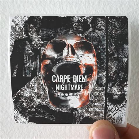 Nightmare Carpe Diem Album Cover Sticker