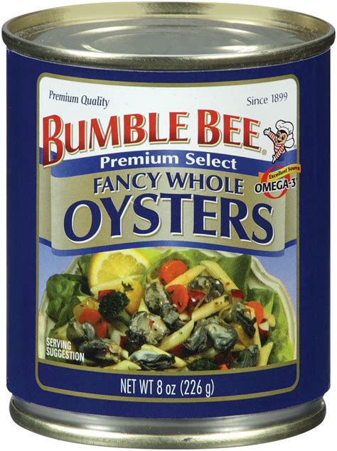 EWG's Food Scores | Canned Seafood - Oysters & Mussels Products