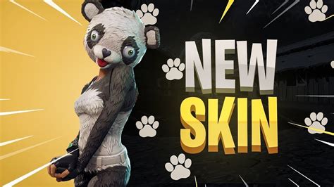 New Skin Panda Team Leader In Fortnite Battle Royale - YouTube