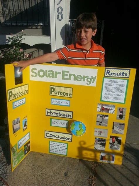 Science Fair Energy Projects