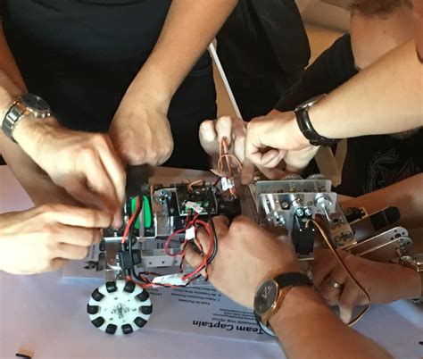 Team Building International Groups - Robots for Senior Executives | TeamWorx Team Building