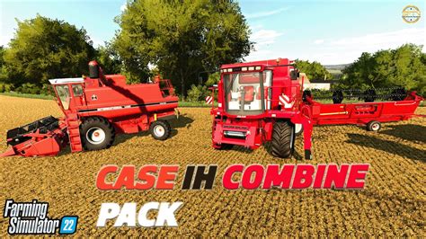 Case Axial Flow Combine Harvester Pack | Very nice kit! Farming Simulator 22 - Mod Review - YouTube