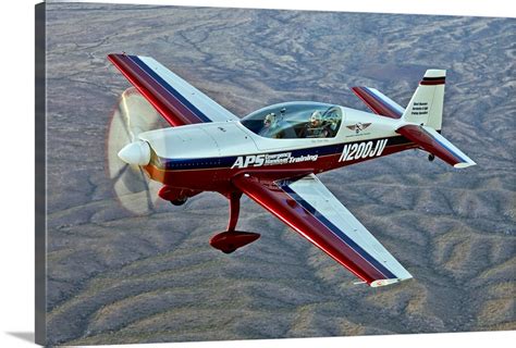 Extra 300 aerobatic aircraft over Mesa, Arizona Wall Art, Canvas Prints ...