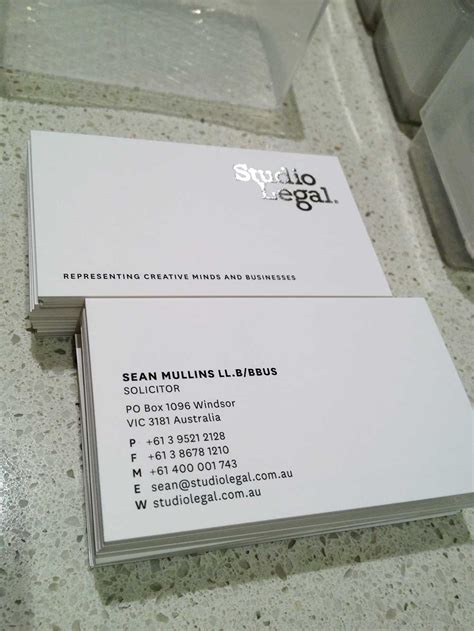 Foil Business Cards | Free Shipping - Sticker Prints