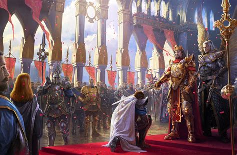 Coronation of the Prince | Fantasy artwork, Fantasy art, Fantasy armor