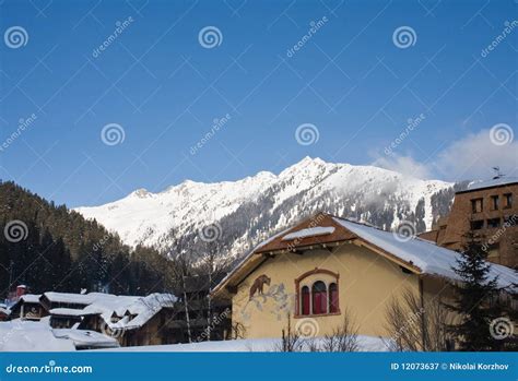 Ski Resort Madonna Di Campiglio Stock Image - Image of journey ...