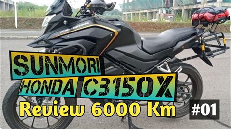 Sunmori Honda CB150X | Review 6000 Km #hondacb150x #sunmori #review #motovlog #jayadiikhwan ...