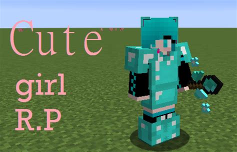 Cute_girl_R.P Texture Pack Minecraft Texture Pack