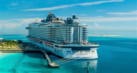 First-Ever Naming Ceremony at a Cruise Line Private Island for MSC Cruises