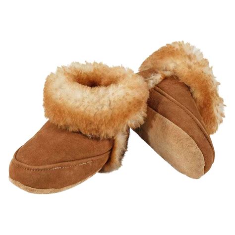 US Sheepskin® 9378W10 - Women's Sheepskin Cabin Slippers