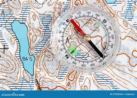 Navigation With Map Stock Photography | CartoonDealer.com #27933344