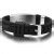 DNR Do Not Resuscitate Black Silicone Medical ID Bracelet