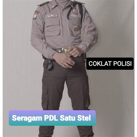 Jual Seragam PDL satpam Terbaru 1 Set / Topi Dinas Lapangan Satpam ...