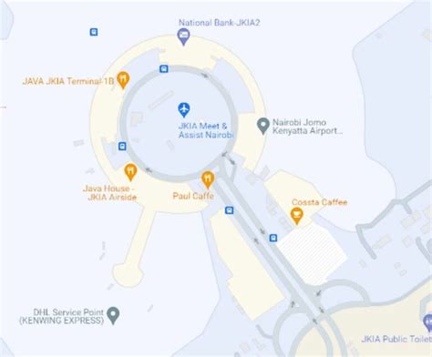 Nairobi Airport Maps(JKIA Maps) - JKIA - NBO Airport