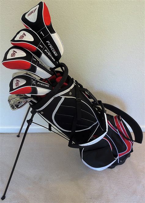 Mens Complete Golf Set Custom Made Clubs for Tall Men 6'0"- 6'6" Tall Driver, 3 & 5 Fairway ...