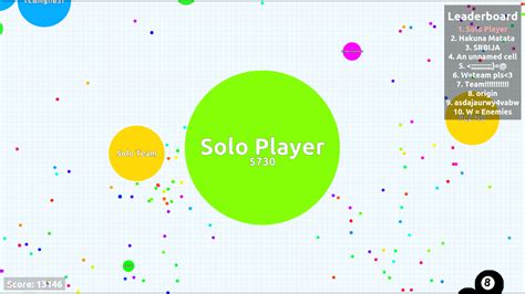 There is always someone who want to team... : r/Agario