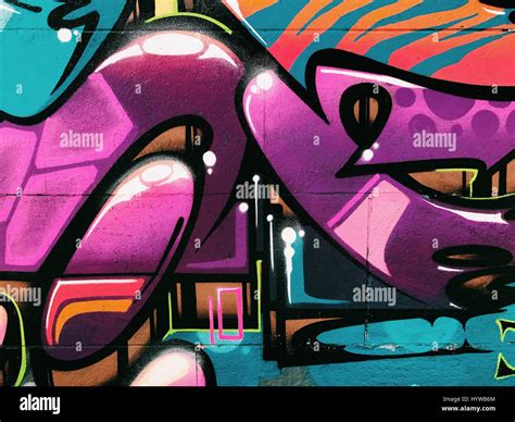 Graffiti wall background. Urban street art design Stock Photo - Alamy