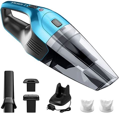 Amazon.com: Holife Handheld Vacuum Cordless Cleaner Rechargeable, 7Kpa ...