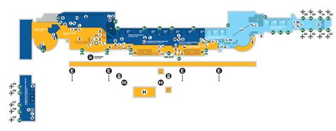 SCL Airport Terminal Map