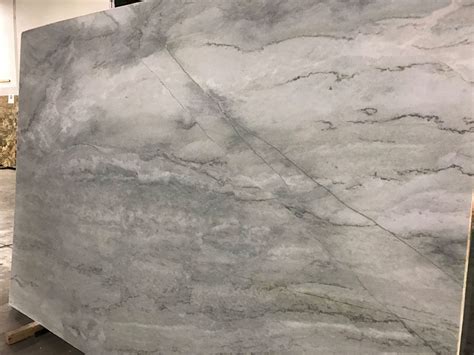 Quartzite Slabs | Stone Slabs - Sea Pearl Suede Quartzite Slab Grey ...