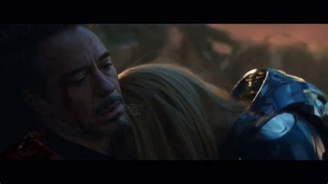 Avengers Endgame| Tony Stark Death Scene Extended - YouTube