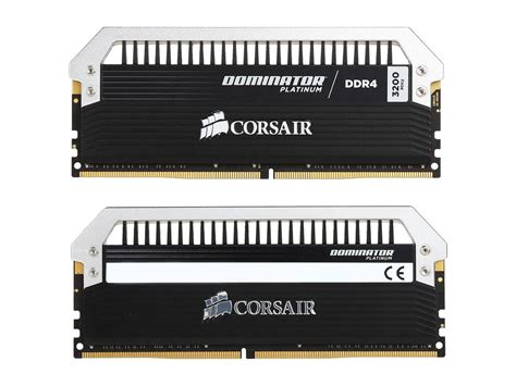 CORSAIR Dominator Platinum 32GB (2 x 16GB) DDR4 3200 (PC4 25600) Desktop Memory Model ...