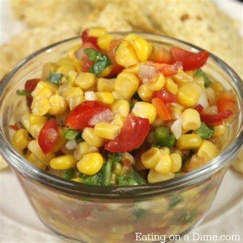 Mexican Corn Salsa Recipe - Eating on a Dime