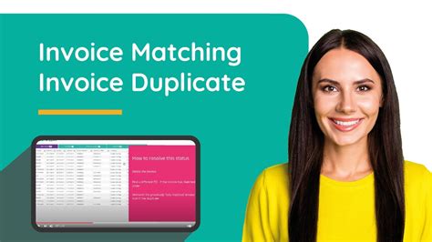 Invoice Matching - Invoice Duplicate - YouTube