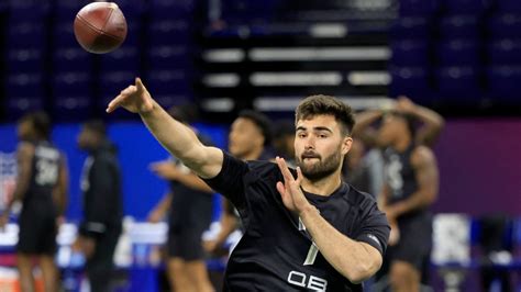 QB Sam Howell Looks NFL Ready At North Carolina's Pro Day Performance (Video) - BroBible