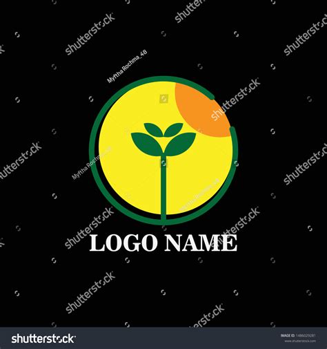 Agribusiness Logo Template Vector Logo Design Stock Vector (Royalty ...