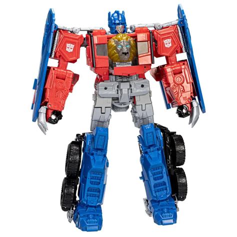 Transformers Rise of the Beasts Beast Mode Optimus Prime 10 Action Figure Hasbro - ToyWiz