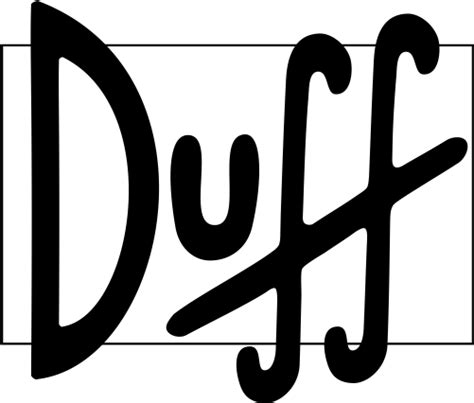 Duff Beer Logo Vector Png