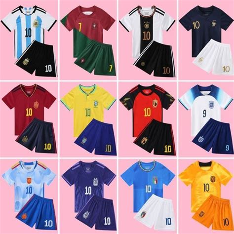 World Cup jersey 2022 World Cup Germany Brazil Argentina Team Children ...