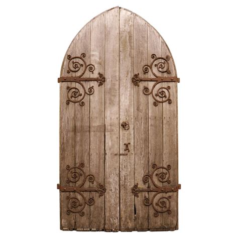 Antique French Gothic Pantry Door at 1stDibs