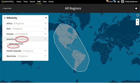 AncestryDNA Ethnicity