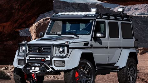 Brabus imzalı Mercedes G500 4x4² Landaulet' yakından bakın