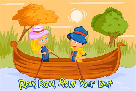 Row Row Row Your Boat Rhyme For Babies - Being The Parent