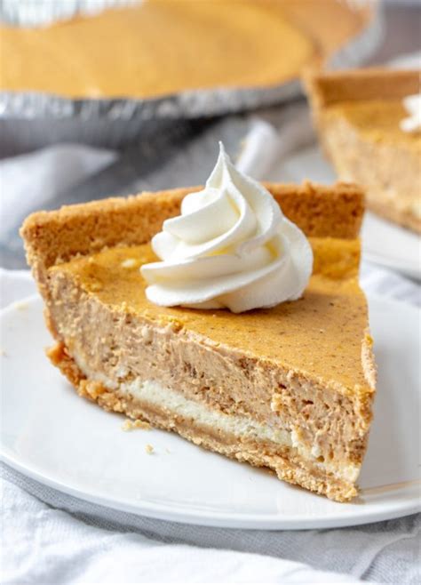 Double Layer Pumpkin Cheesecake | Wishes and Dishes