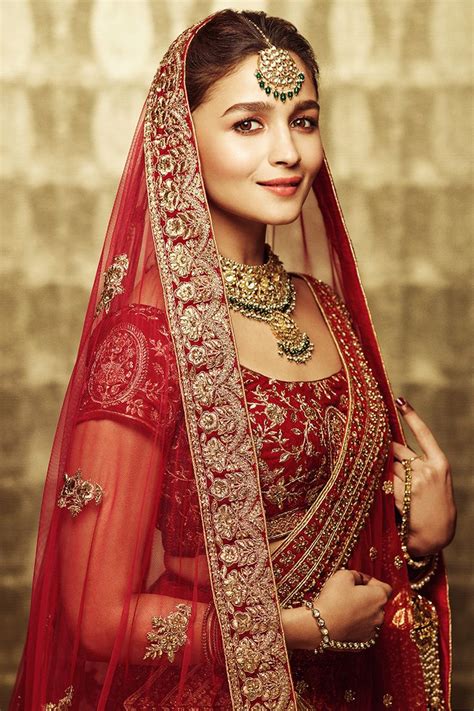 Red Heavy Embroidered Traditional Bridal Lehenga in 2021 | Bridal lehenga collection, Indian ...