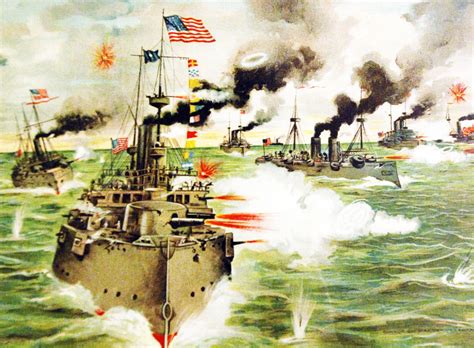 LC-Lot-4235-2: Spanish-American War. Battle of Manila Bay, May 1, 1898