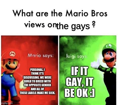 Luigi states facts >:] - Imgflip