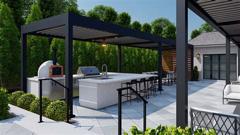 5 Best Outdoor Kitchen with Pergola design ideas - Breslow Outdoors