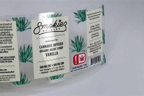 Cannabis Labels - Cannabis and Marijuana Branding - Columbia Label