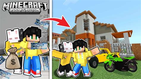 BINILI ng KAIBIGAN KO ang BG HOUSE ni VON ORDONA sa Minecraft PE - YouTube