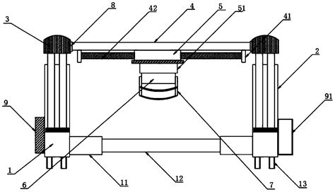 Clinical fixation and operating device of B-mode ultrasound probe for B-mode ultrasound room ...